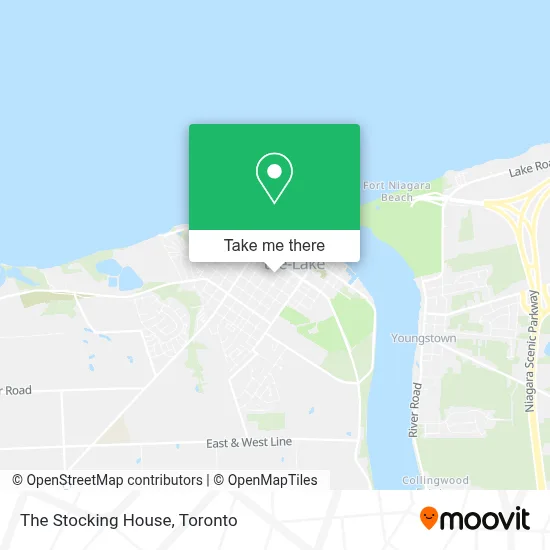 The Stocking House map