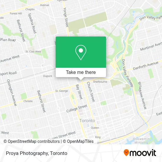 Proya Photography map