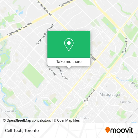Cell Tech map