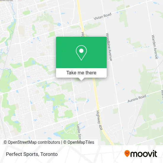 Perfect Sports map