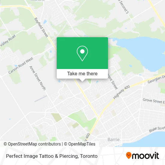 Perfect Image Tattoo & Piercing map