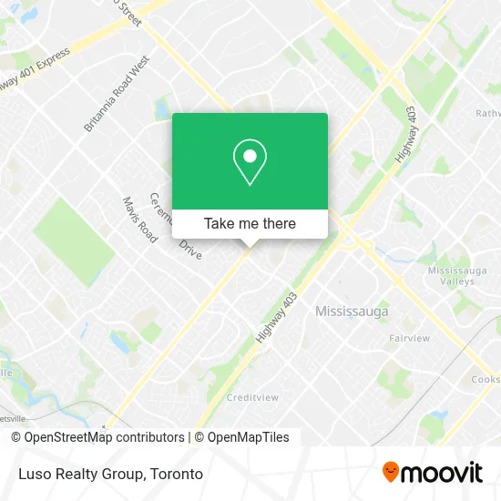 Luso Realty Group map