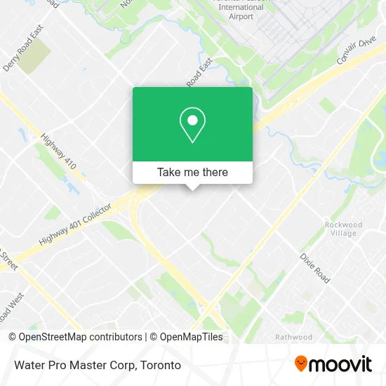 Water Pro Master Corp map