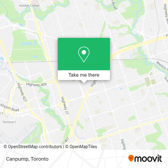 Canpump map