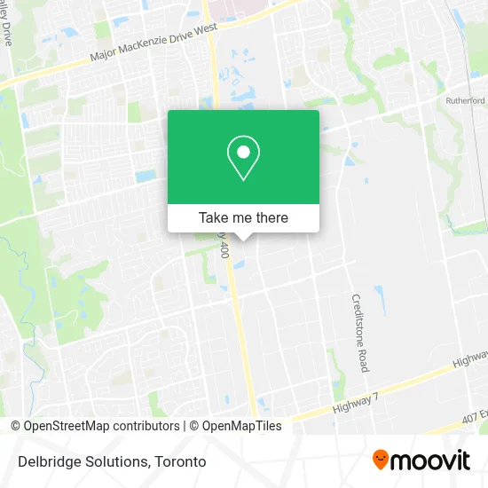 Delbridge Solutions map