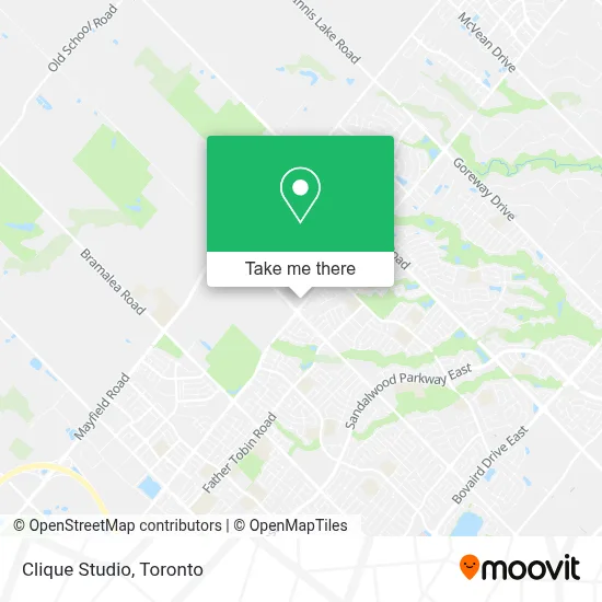 Clique Studio map