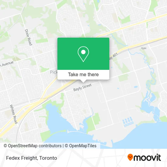Fedex Freight map