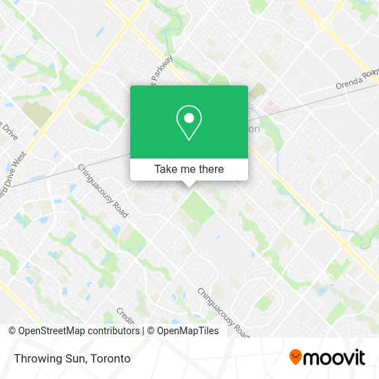 Throwing Sun map