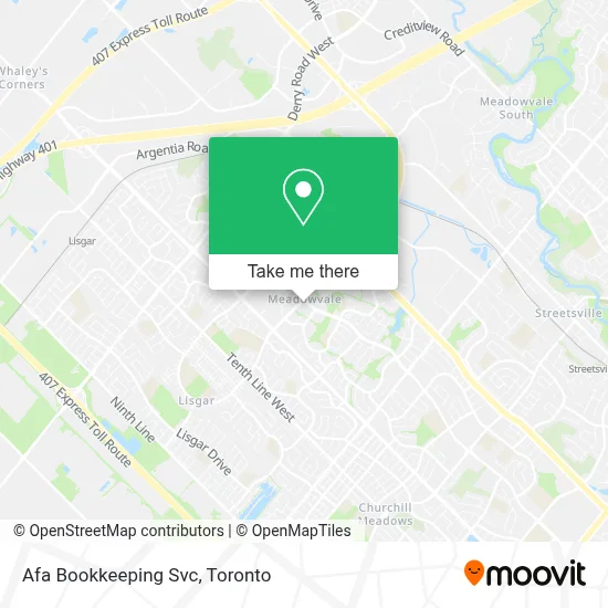 Afa Bookkeeping Svc map
