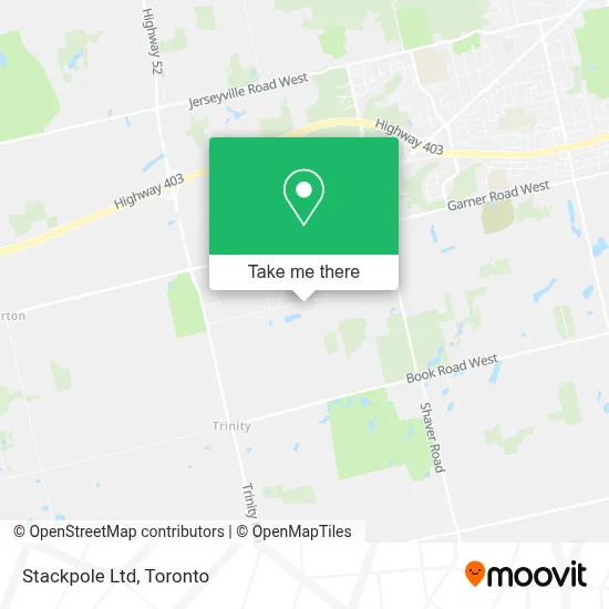 Stackpole Ltd map