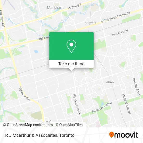R J Mcarthur & Associates plan