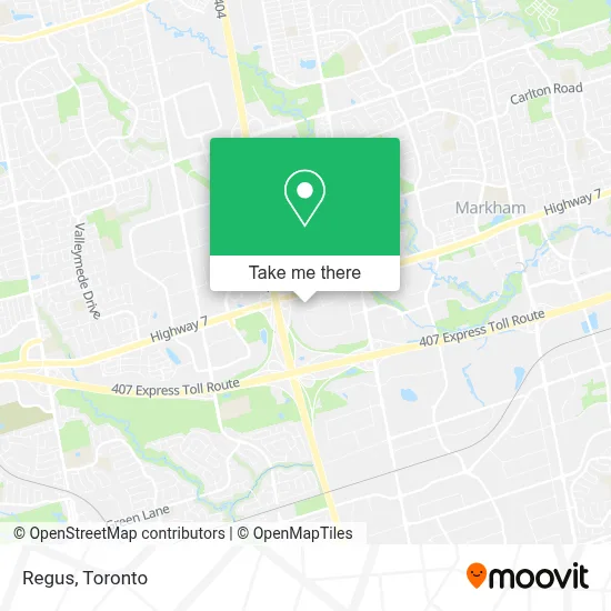 Regus map