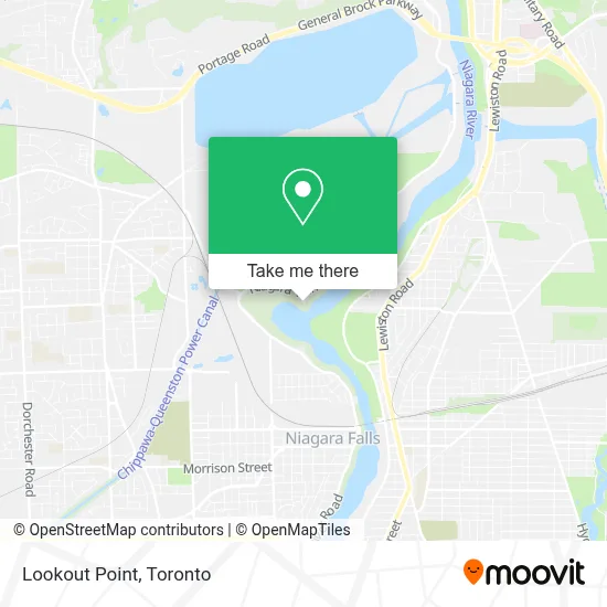 Lookout Point map