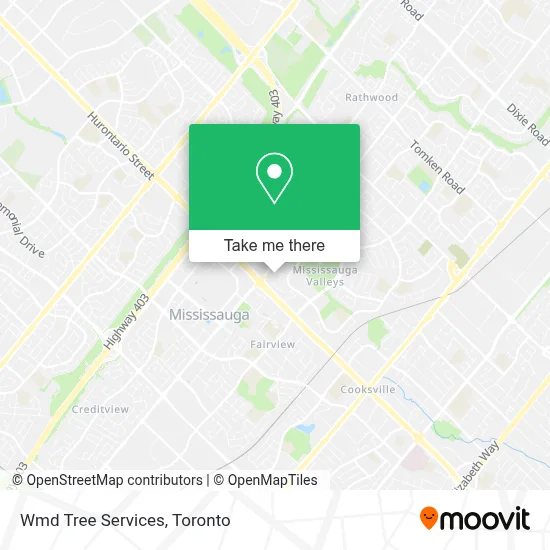 Wmd Tree Services map