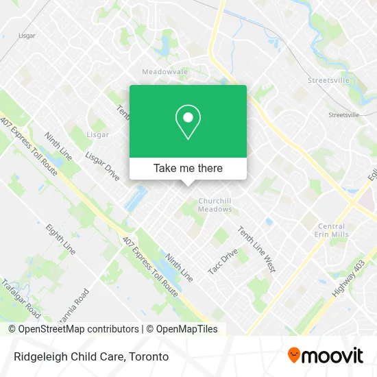 Ridgeleigh Child Care map