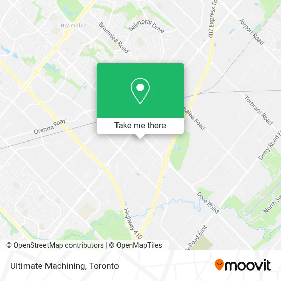 Ultimate Machining map