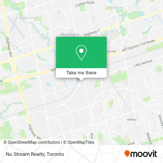 Nu Stream Realty map