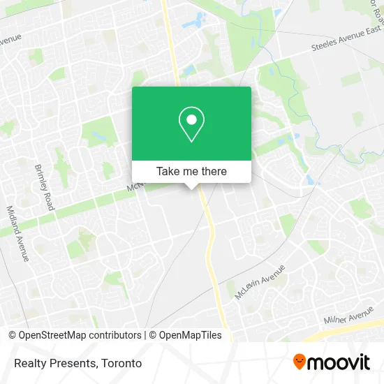 Realty Presents map