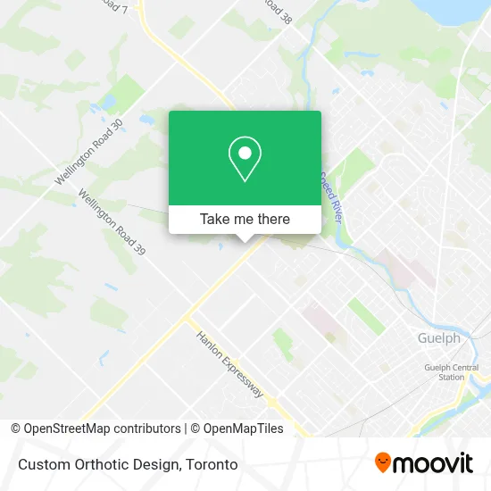 Custom Orthotic Design map