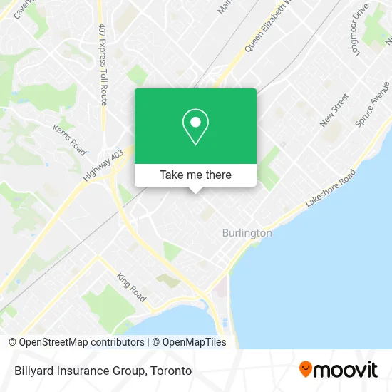 Billyard Insurance Group map