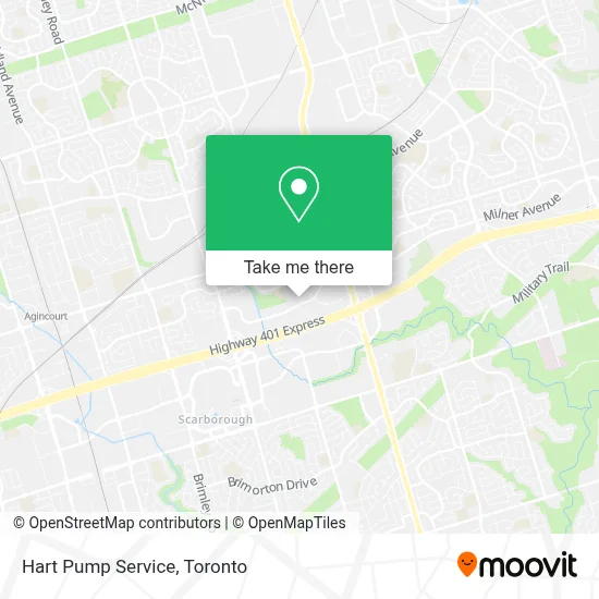 Hart Pump Service map