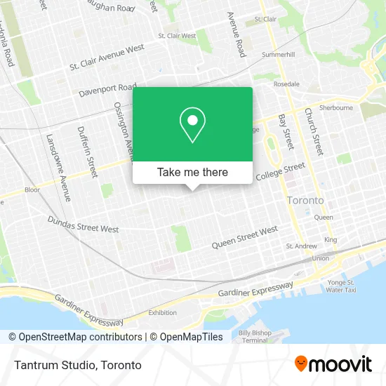 Tantrum Studio map