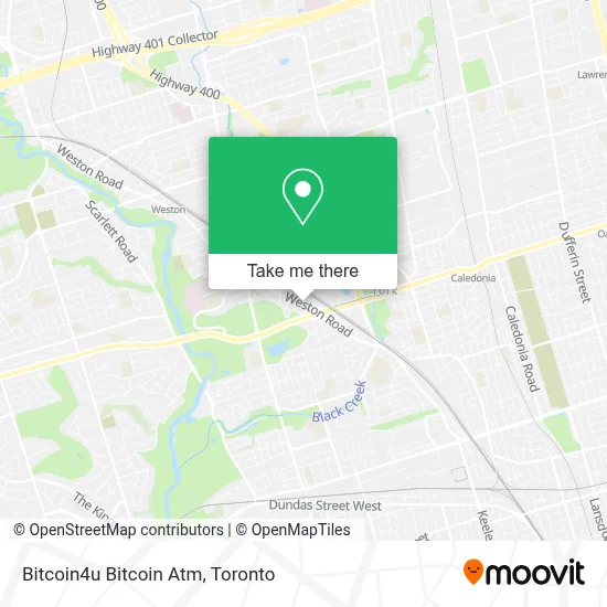 Bitcoin4u Bitcoin Atm map