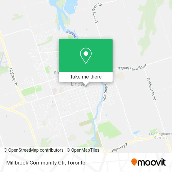 Millbrook Community Ctr map