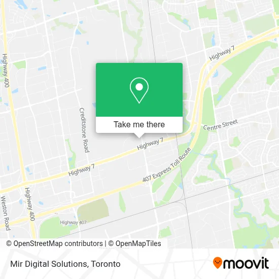 Mir Digital Solutions map