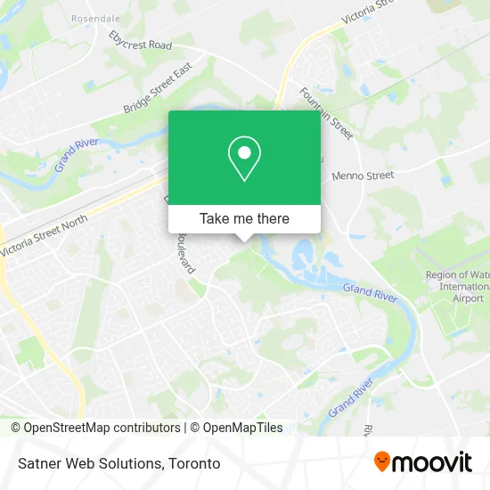Satner Web Solutions map