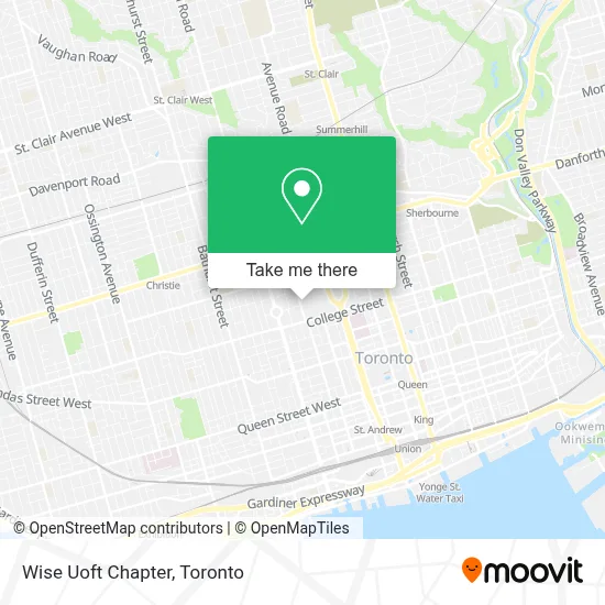 Wise Uoft Chapter map