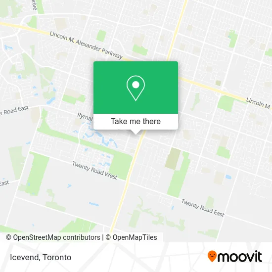 Icevend map
