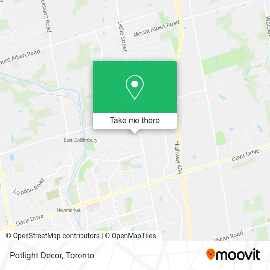 Potlight Decor map