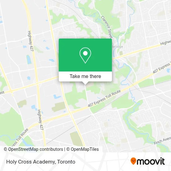 Holy Cross Academy map