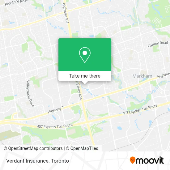 Verdant Insurance map