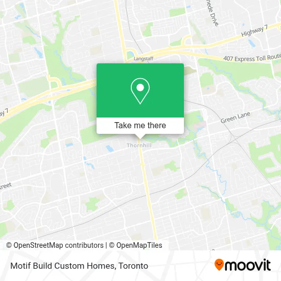Motif Build Custom Homes map