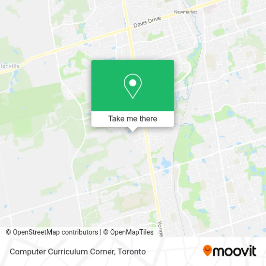 Computer Curriculum Corner map