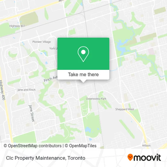 Clc Property Maintenance map