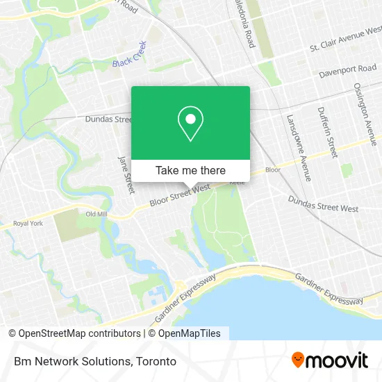 Bm Network Solutions map