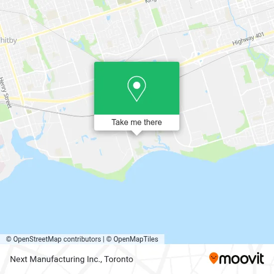 Next Manufacturing Inc. map