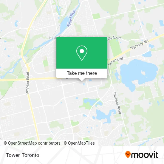 Tower map