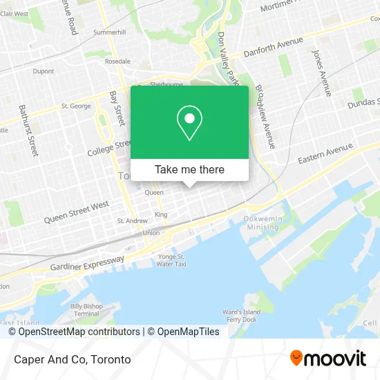 Caper And Co map