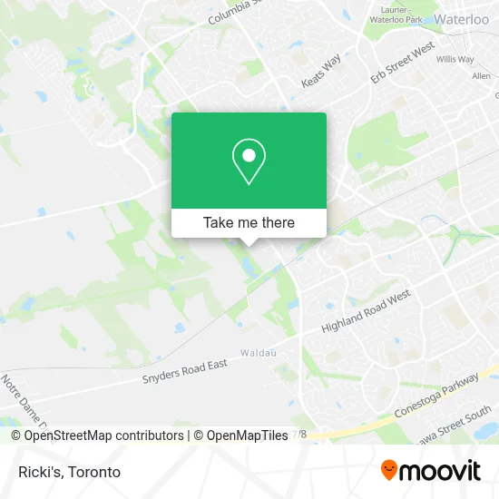 Ricki's map