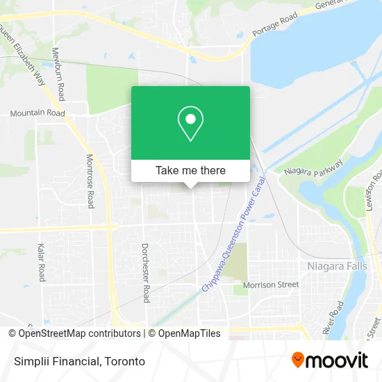 Simplii Financial map