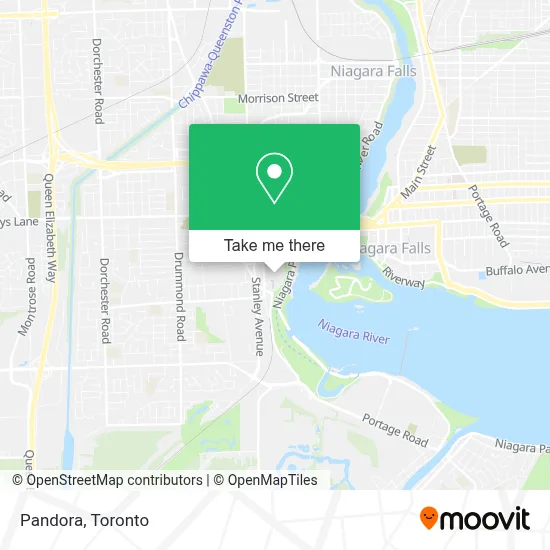 Pandora map