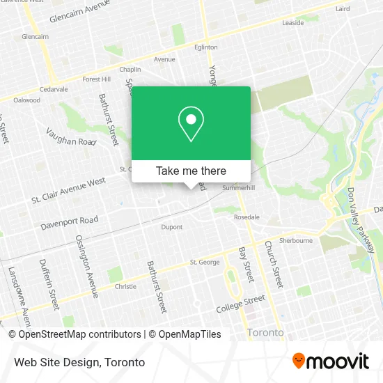 Web Site Design map