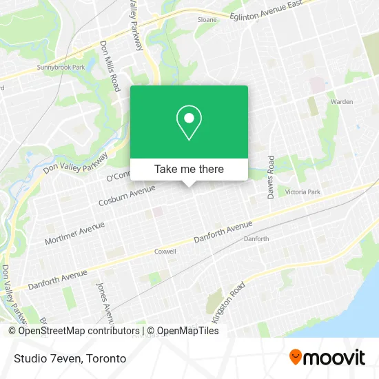 Studio 7even map