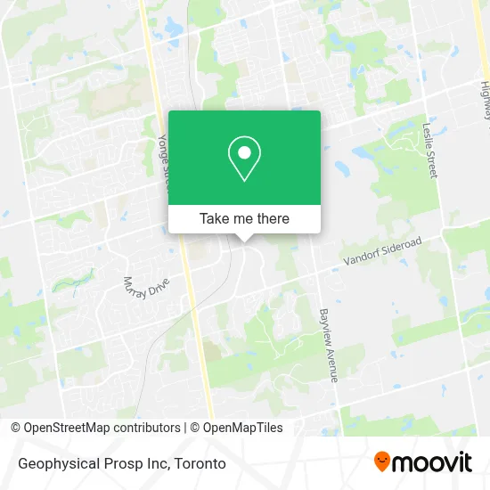 Geophysical Prosp Inc map