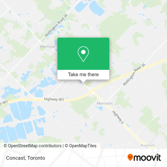 Concast map