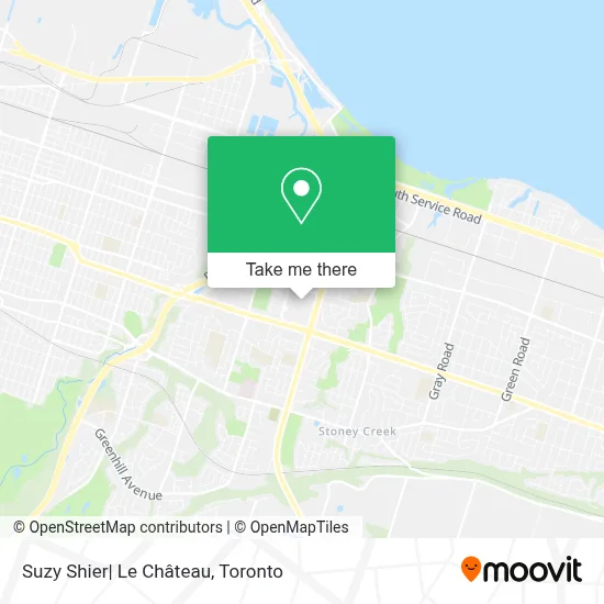 Suzy Shier| Le Château map